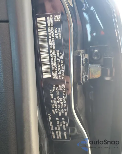 2020 Jeep Renegade Latitude из США, поврежденный, VIN ZACNJBB11LPL70485